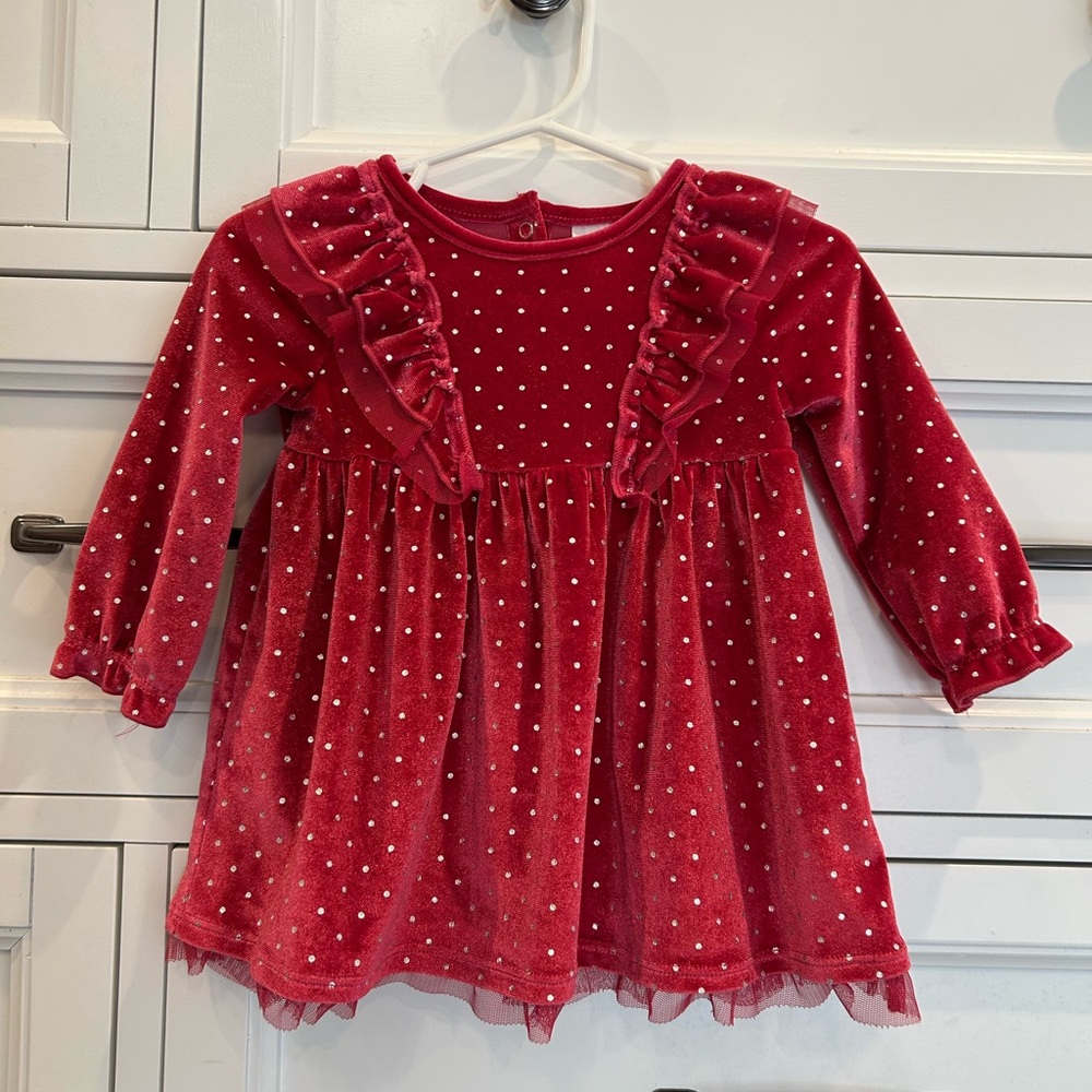 Baby Cat & Jack Girls Special Occasion Dress Size 6-9 M